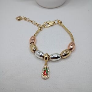 Virgin Mary Charms Bracelet